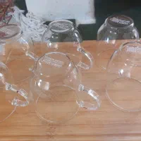 یک دست استکان پیرکس هلندی
