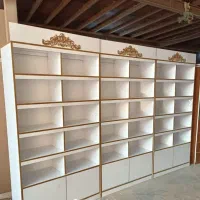 دکور فروشگاهی پیشخوان طراحی ویترین وکانترنمایشگاهی