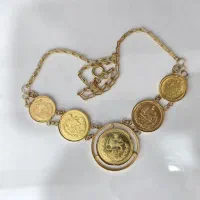 گوشواره و النگو طلا با فاکتور