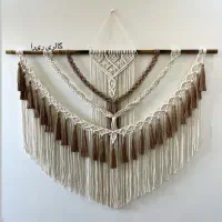 دیوارکوب مکرومه