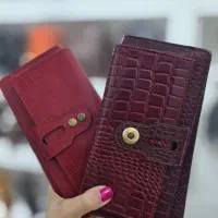 کیف پول دستی چرم اصل مردانه زنانه