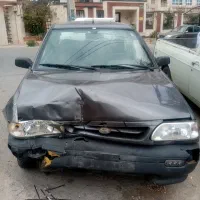 پراید مدل 89 تصادفی