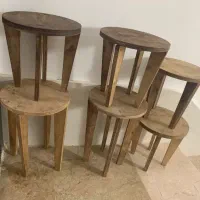 پایه گلدان چوبی ضد آب