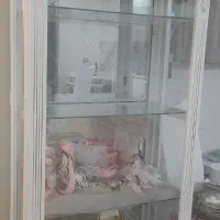 ویترین اسکلت چوبیش موجوده