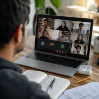 کلاس آنلاین زبان (گروهی با قیمت مناسب)