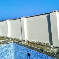 معمار بنایی بلوک چینی سیمانکاری سیاه سفید تخریب
