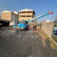 جرثقیل|خدمات حمل و نقل|رشت, پل تالشان|دیوار
