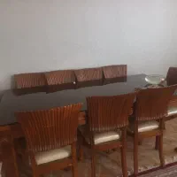 میزغذاخوری8نفره تمام چوب