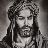نقاشی چهره سیاه قلم/هدیه ای خاص ماندگار+ویدئواختصا