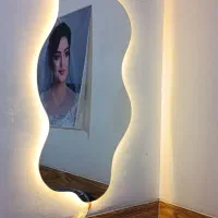 آینه قدی لامپ دار