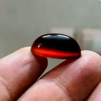 عقیق سرخ طوق دار