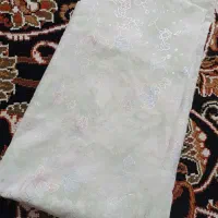 چادر سفید نقره کوب