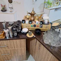 دستگاه عربیکا و دله همراه با لوازم