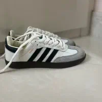 کفش سامبا سفید نو