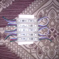 مبدل همراه با ۵ تا چراغ ۱۵ رنگ