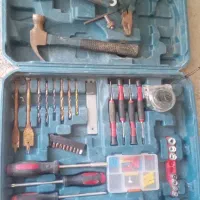 جعبه دریل و ابزارش