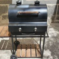 منقل گازی باربیکیو دو شعله