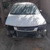 مزدا 323f تصادفی