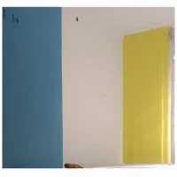 نقاشی ساختمان رنگارنگ
