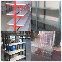 قفسه سوپری و مشبک پیچی رگال مهرشهر ویترین دست دوم