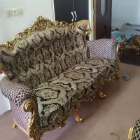 یه دسته مبل سلطنتی شیک در حد آک