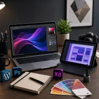 تایپ،پاورپوینت،فتوشاپ،xd،وردپرس