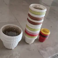 گلدان پلاستیکی