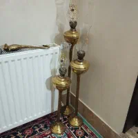فانوس پایه دار برنزی