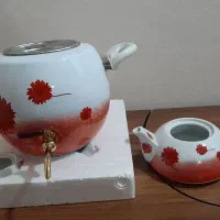 کتری و قوری شیردار