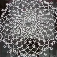 رومیزی شیک دستباف (گیپوربافی)