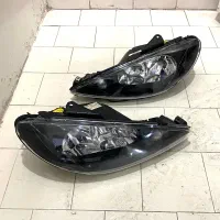 چراغ جلو پژو ۲۰۶ اسپرت دودی موتوردار درحد نو
