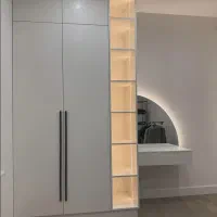 کمد دیواری سفارشی کافی بار تی وی وال