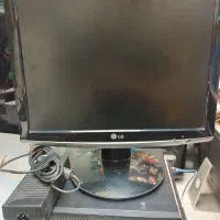 کامپیوتر مینی کیس g1 hp نسل۴+مانیتور Lg