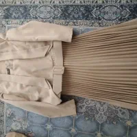 کت و سارافون مجلسی همراه با کمربند