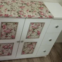 میز اتو و چرخ خیاطی