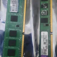 ۲ عدد رم 2GB در مجموع 4GB مدل DDR3 1333MHz