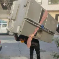 کارگراثاث کشی بارگیری وتخلیه،باماشین و کارگرتضمینی