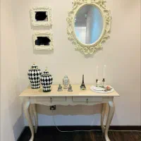 آیینه کنسول چوبی