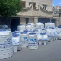 مخزن آب تانکر پلاستیکی