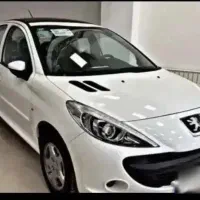 پژو 207 سفید اتوماتیک پانو خشک 1405