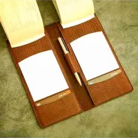 کیف دسته چک چرم گاوی دستدوز