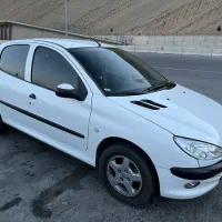 ۲۰۶ تیپ۵ مدل آخر۹۶ بی رنگ شاسی ۴طرف سالم و بی ضربه