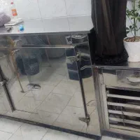 یخچال ویترینی بدنه استیل