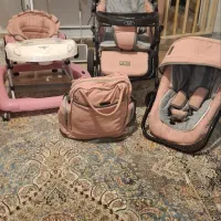 سیسمونی ست کامل بچه مارک intex با عروسک لند