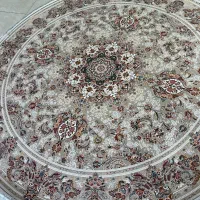 فرش دایره بزرگ سفارش بافت فرش نادر 3*3