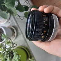 لنز canon fd 50mm s.c.c f1.4 کاملا در حد نو