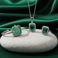 ست زنانه ساعت و گردنبند و انگشتر.پرداخت درب منزل