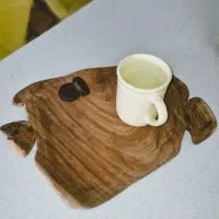 سینی چوبی(چوب گردو)