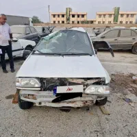 پراید ۱۳۱ مدل ۹۸ تصادفی