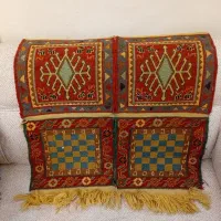 تعدادی گلیم کوچیک دست بافت پشم وابریشم